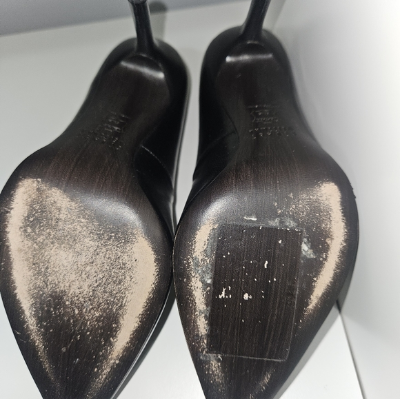 Stuart Weitzman Nouveau black kid leather Size 6 - Picture 9 of 14